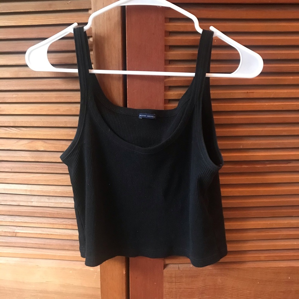 Brandy melville black tank top!